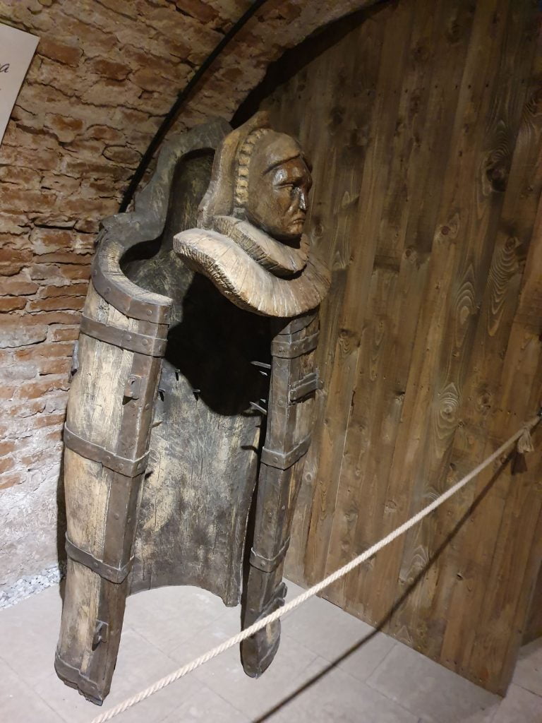 The Iron Maiden a medieval torture device
