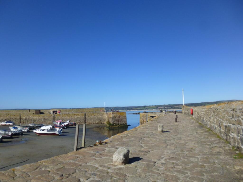 The harbour entrance at St Michael's Mount
