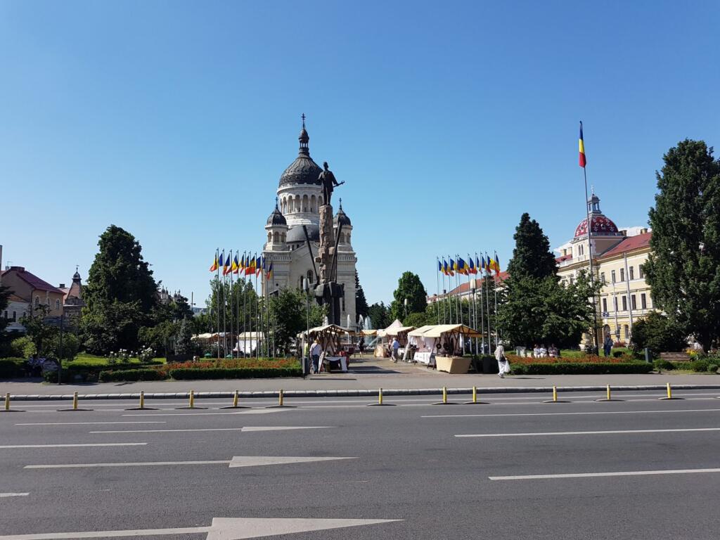 RJOnTourUK Visits Cluj Cathedral