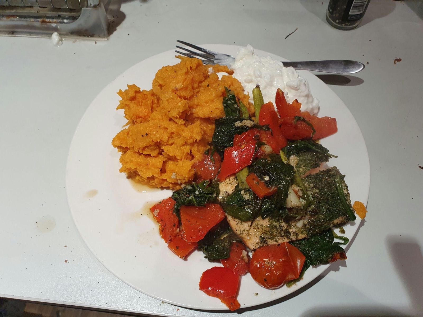 Salmon & Sweet potatoe