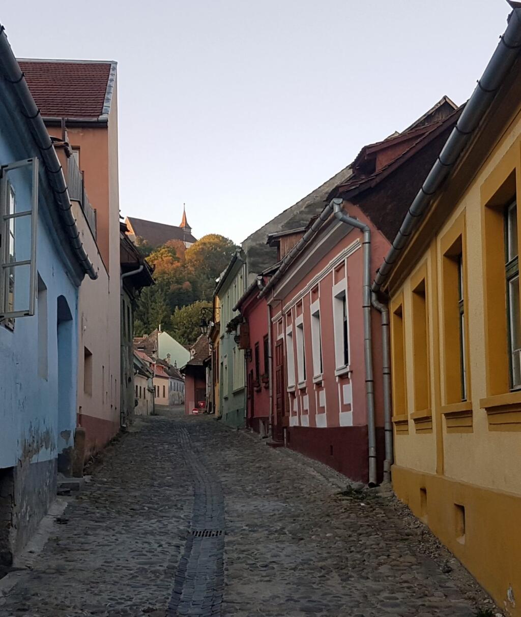 Colourful Streets of Sighisoara