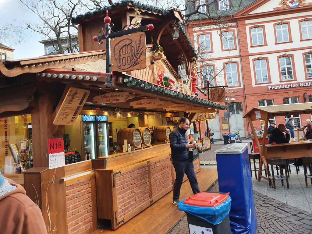 Stall at Xmas Markets