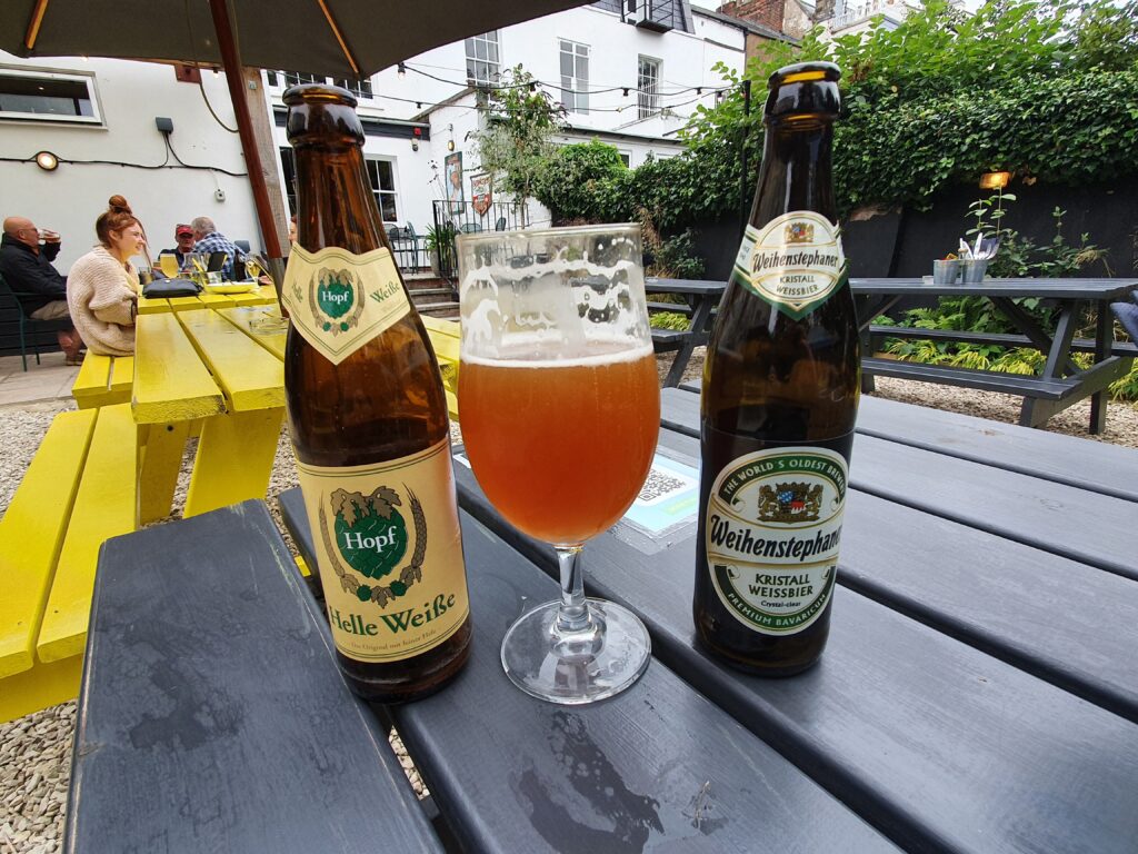 Wheat Beer at Sandford Park Alehouse