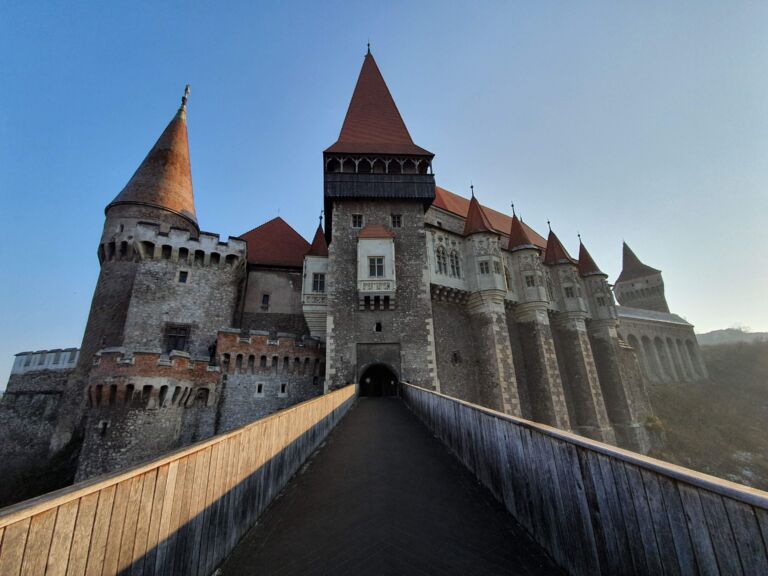 Visit Corvin Castle in Romania