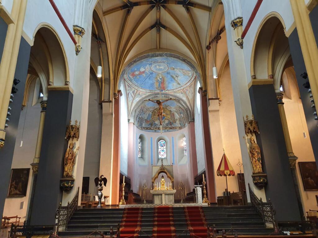 the Crossing Ceiling and Cross
