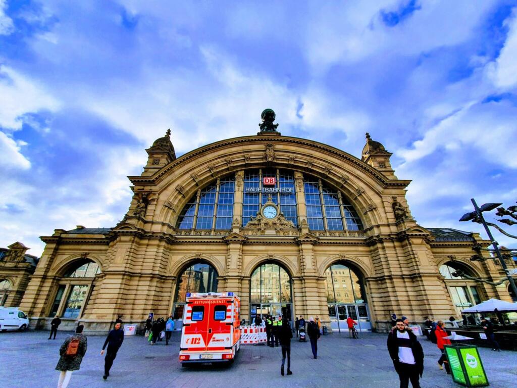 Frankfurt Train Station - an Interrail Hub