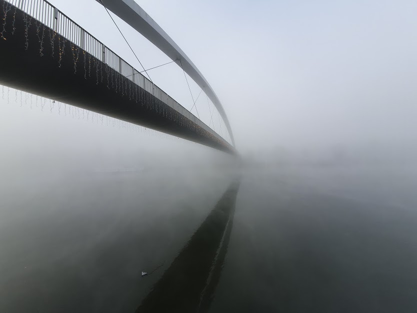 Hoge-Brug Maastricht Winter
