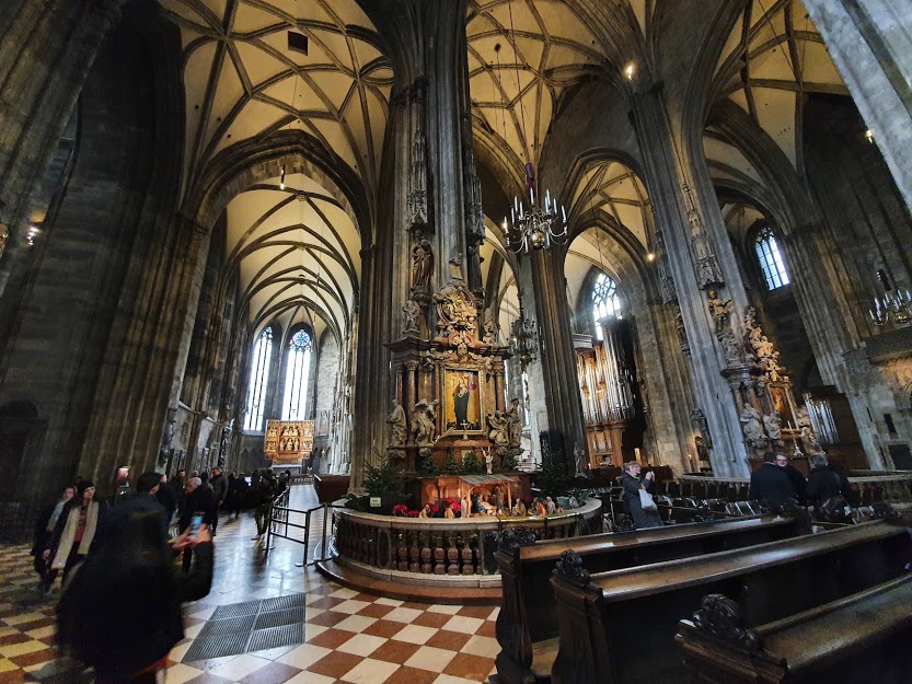 Interior of the cathedral