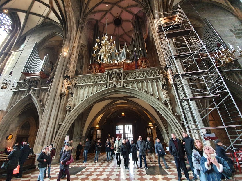 The Organ at St Stephens in Vienna