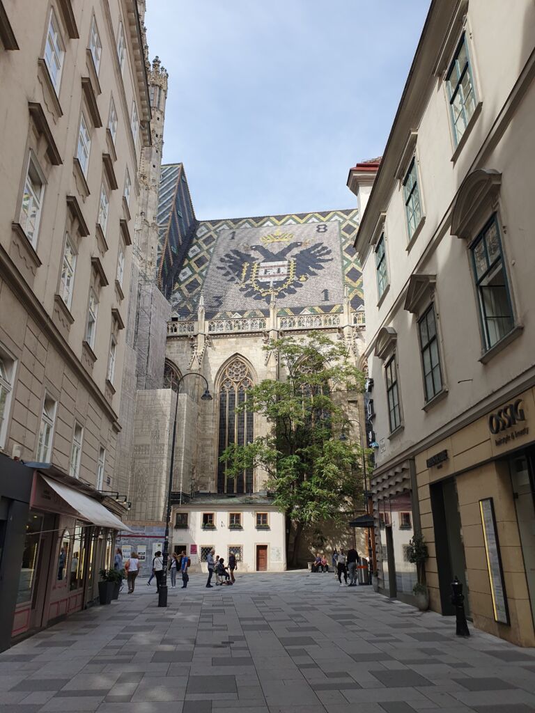 St Stephen's Roof From Side Street