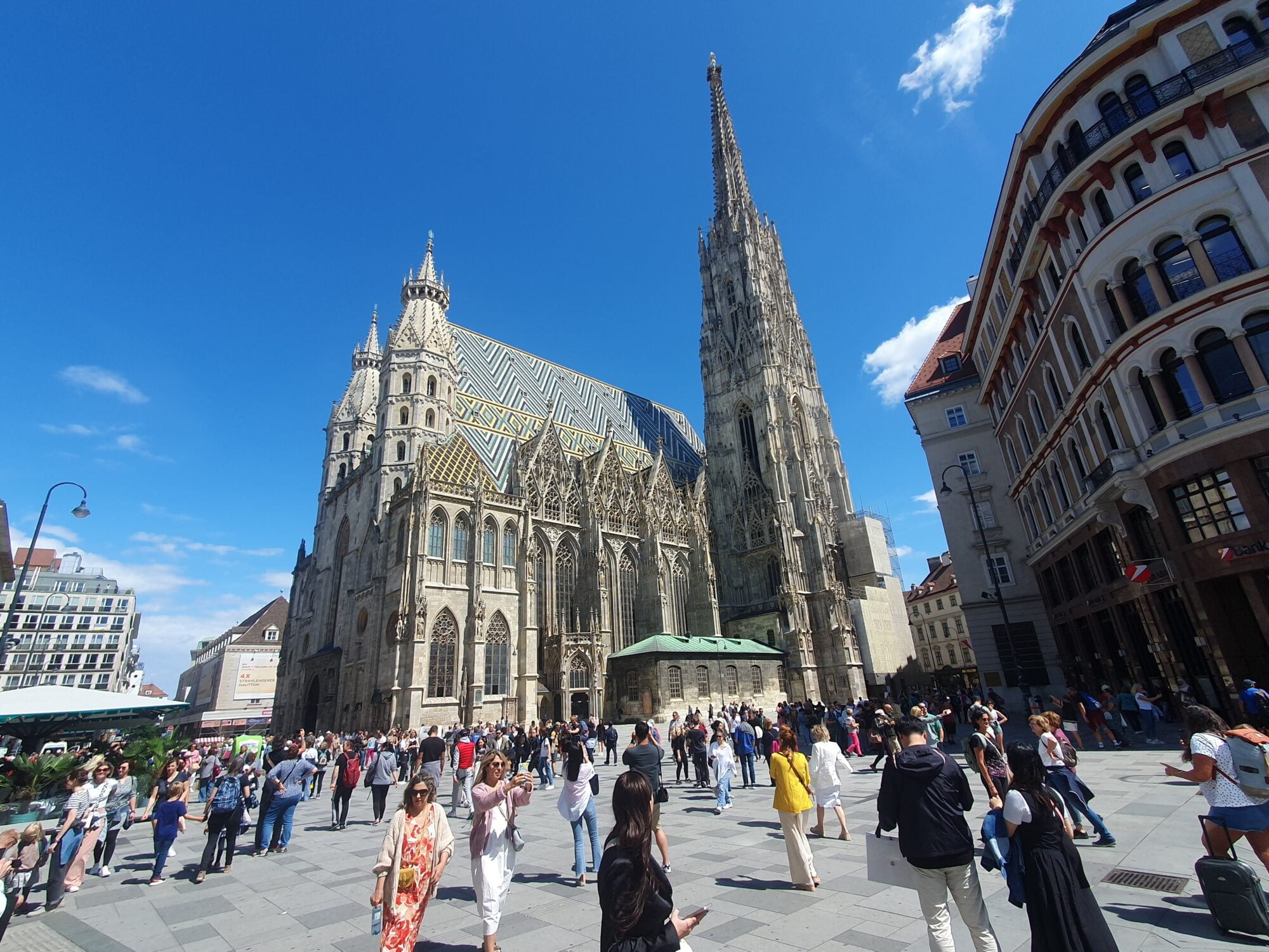 Tourists St Stephen's Cathedral