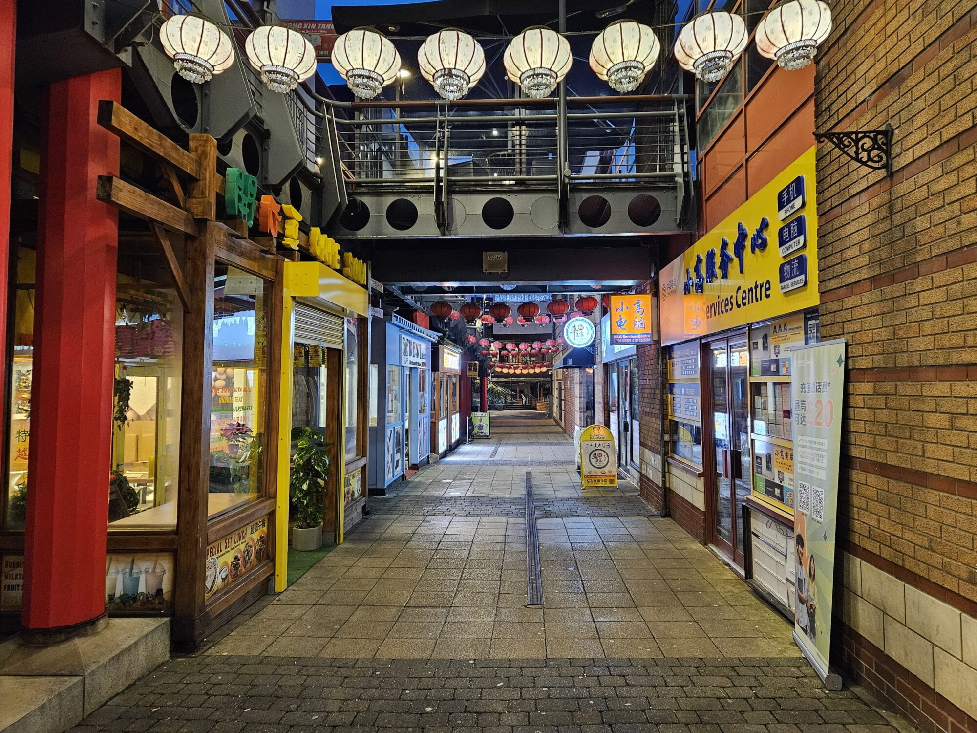 Chinatown at night