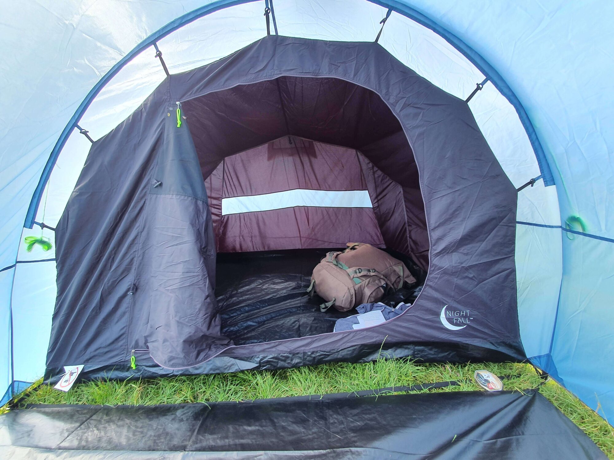 Inside Tent