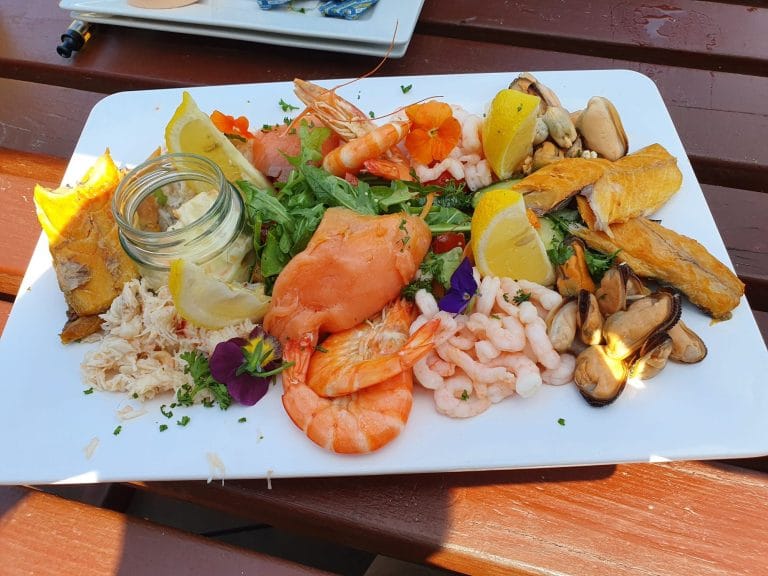 Seafood Platter at Three Pilchards