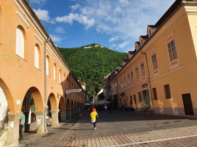 Brasov Hollywood Sign on Mount Tampa