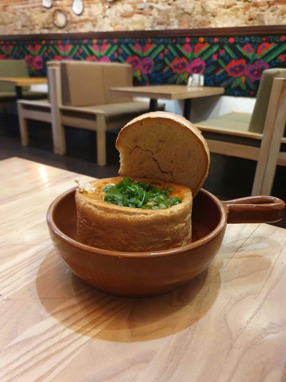 soup in bread brasov