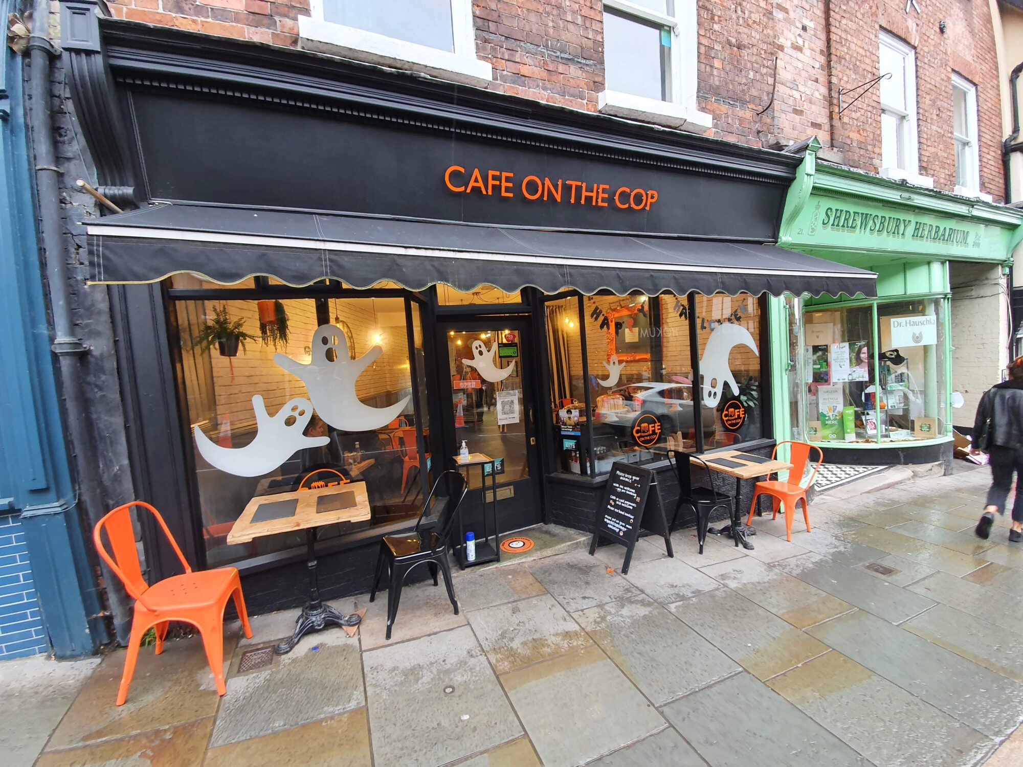 Cafe on the Cop in Shrewsbury