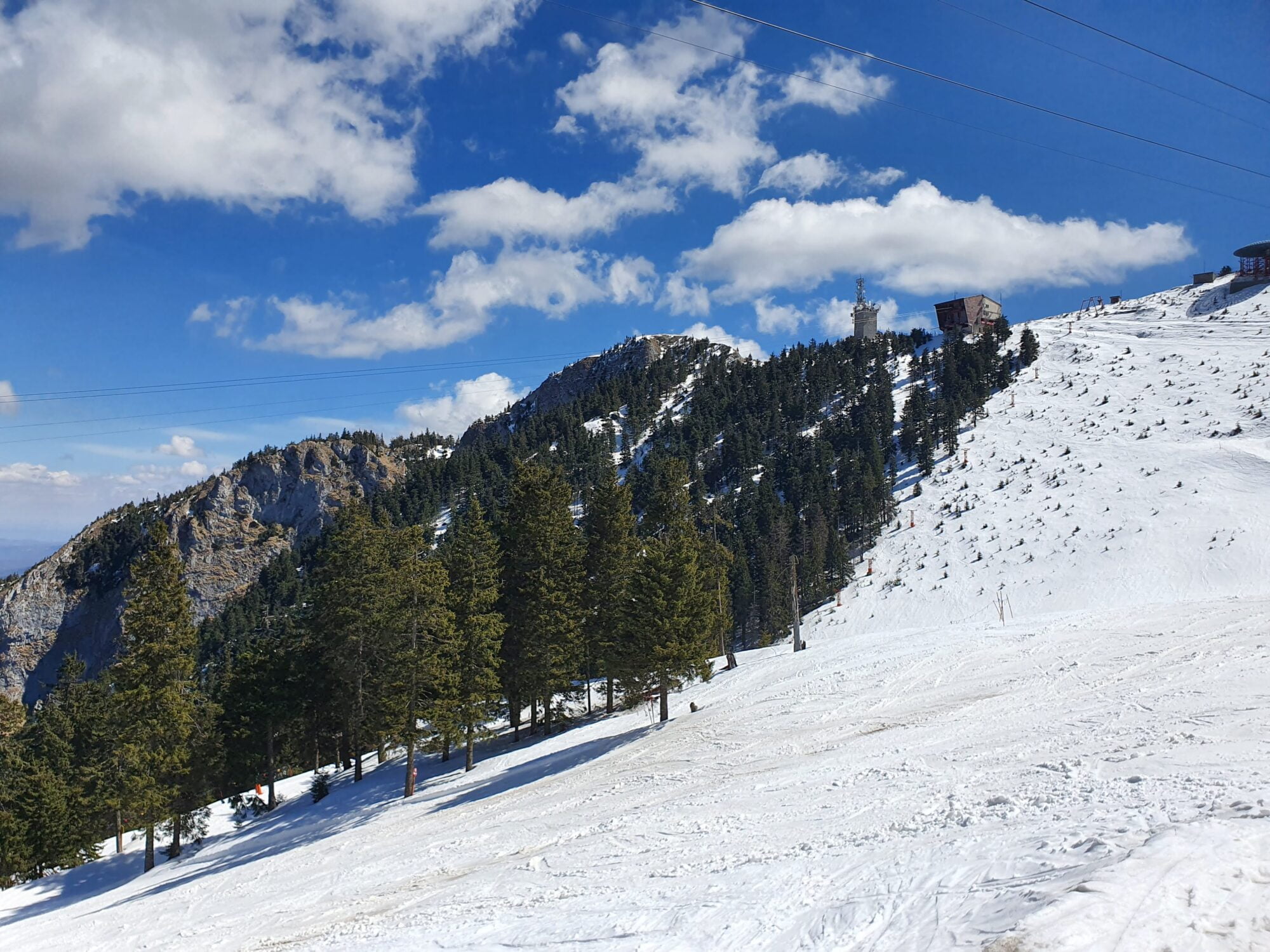 Mountains in the winter