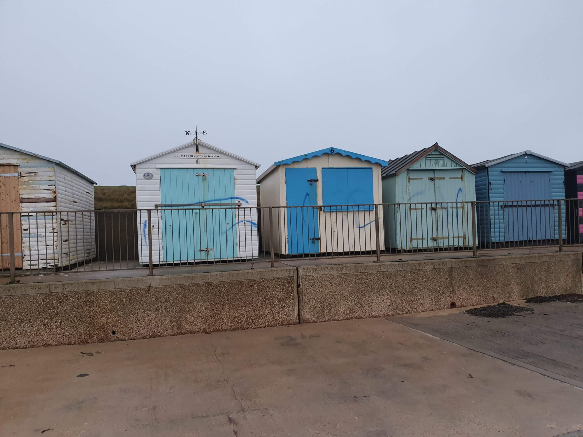 beach huts Harwich