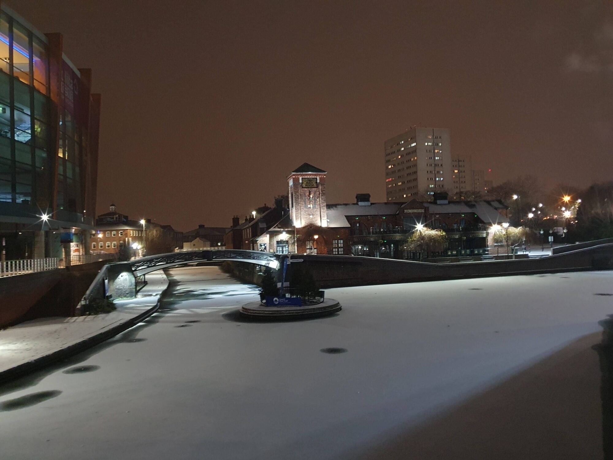 Frozen Canal Junction