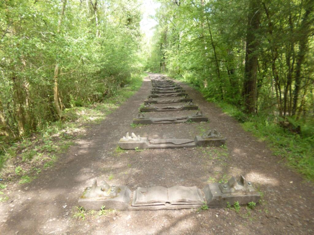 Iron Road Sculpture