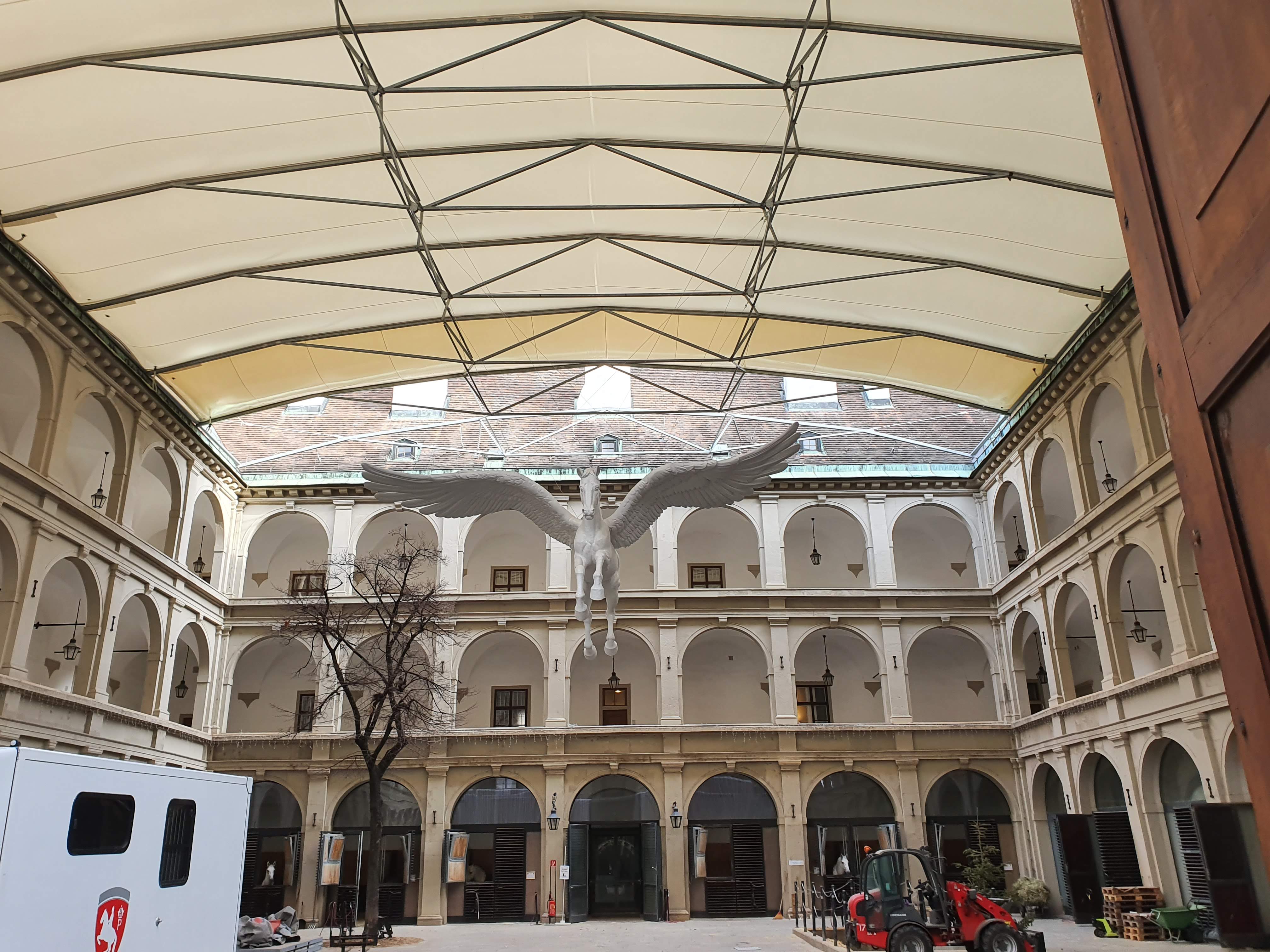 Stallburg a great tourist attraction in Vienna