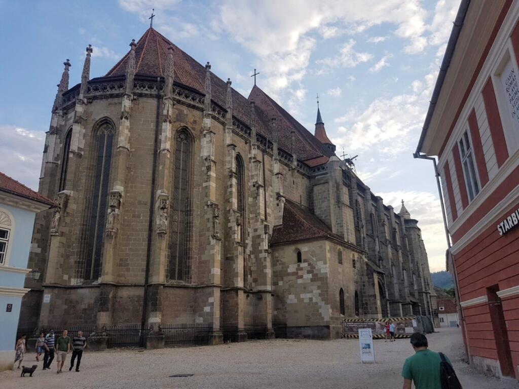 Black church rear angle