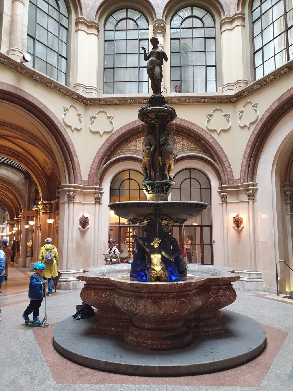 Danube mermaid fountain