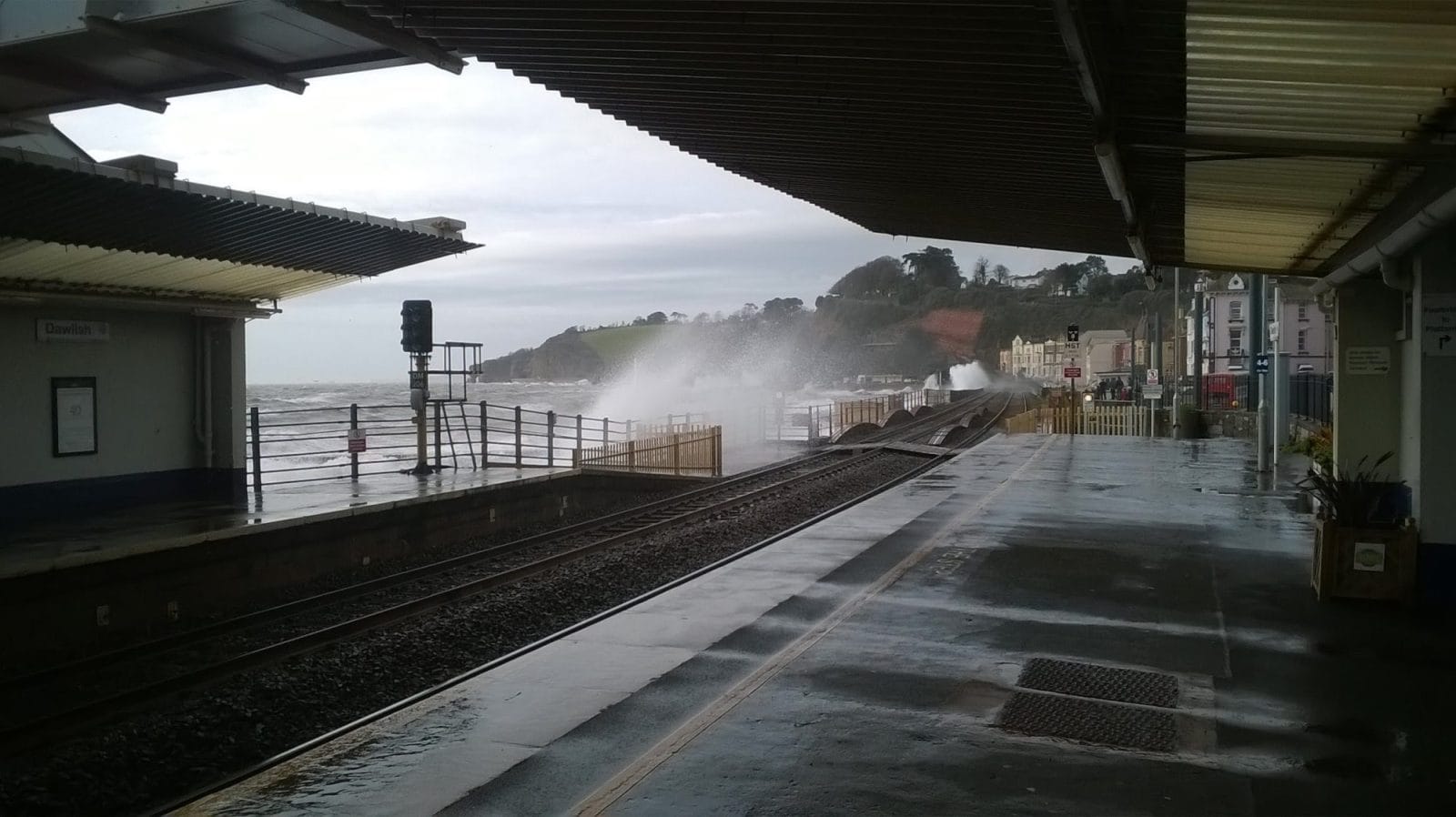 Dawlish Train Station