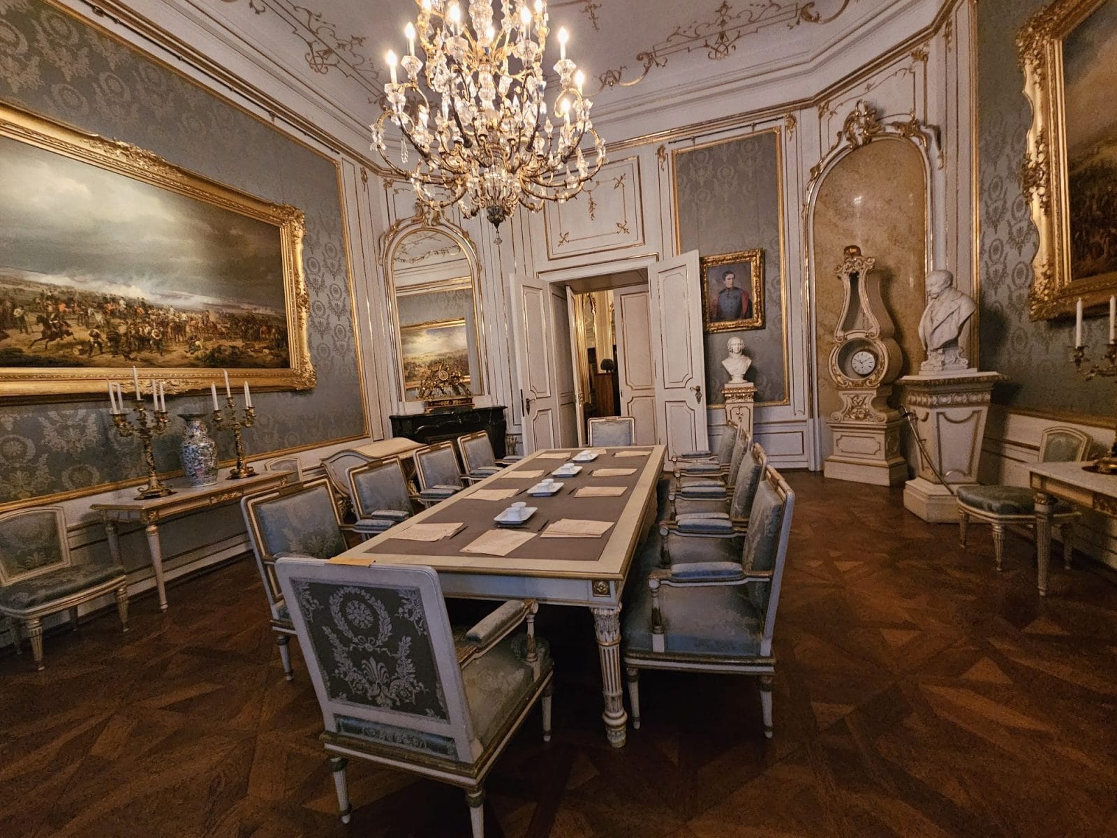 Inside Hofburg Palace Conference Room