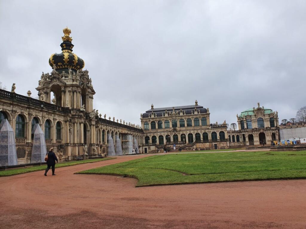 Inside the Zwinger grounds