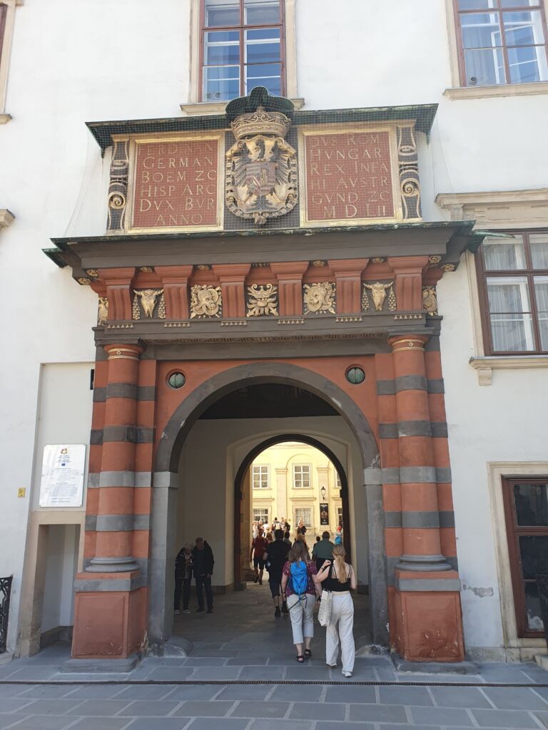 Swiss gate Hofburg