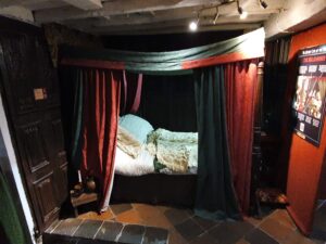 Bedroom at the museum