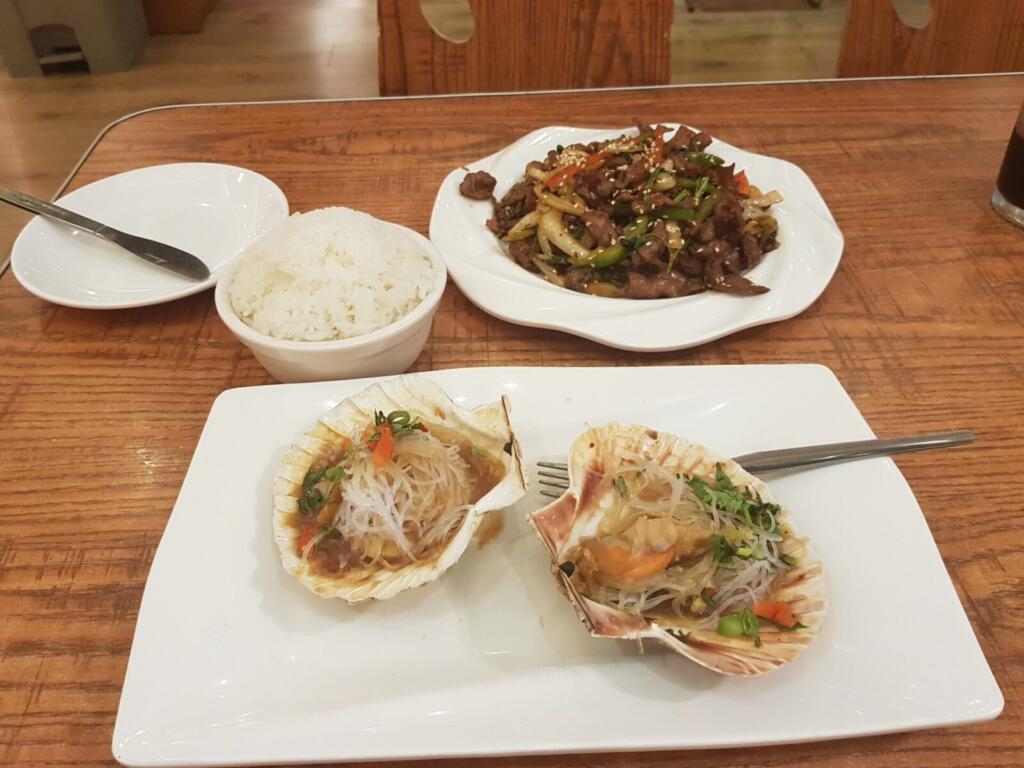 Pepper chef Scallops