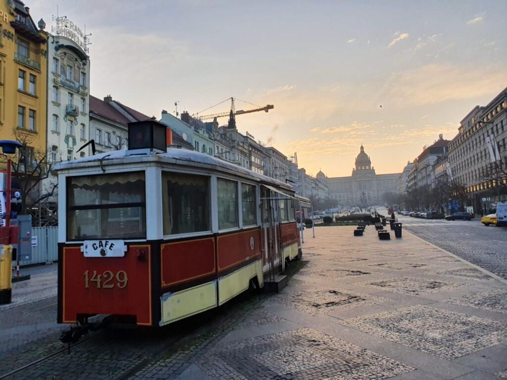 Trams in Prague