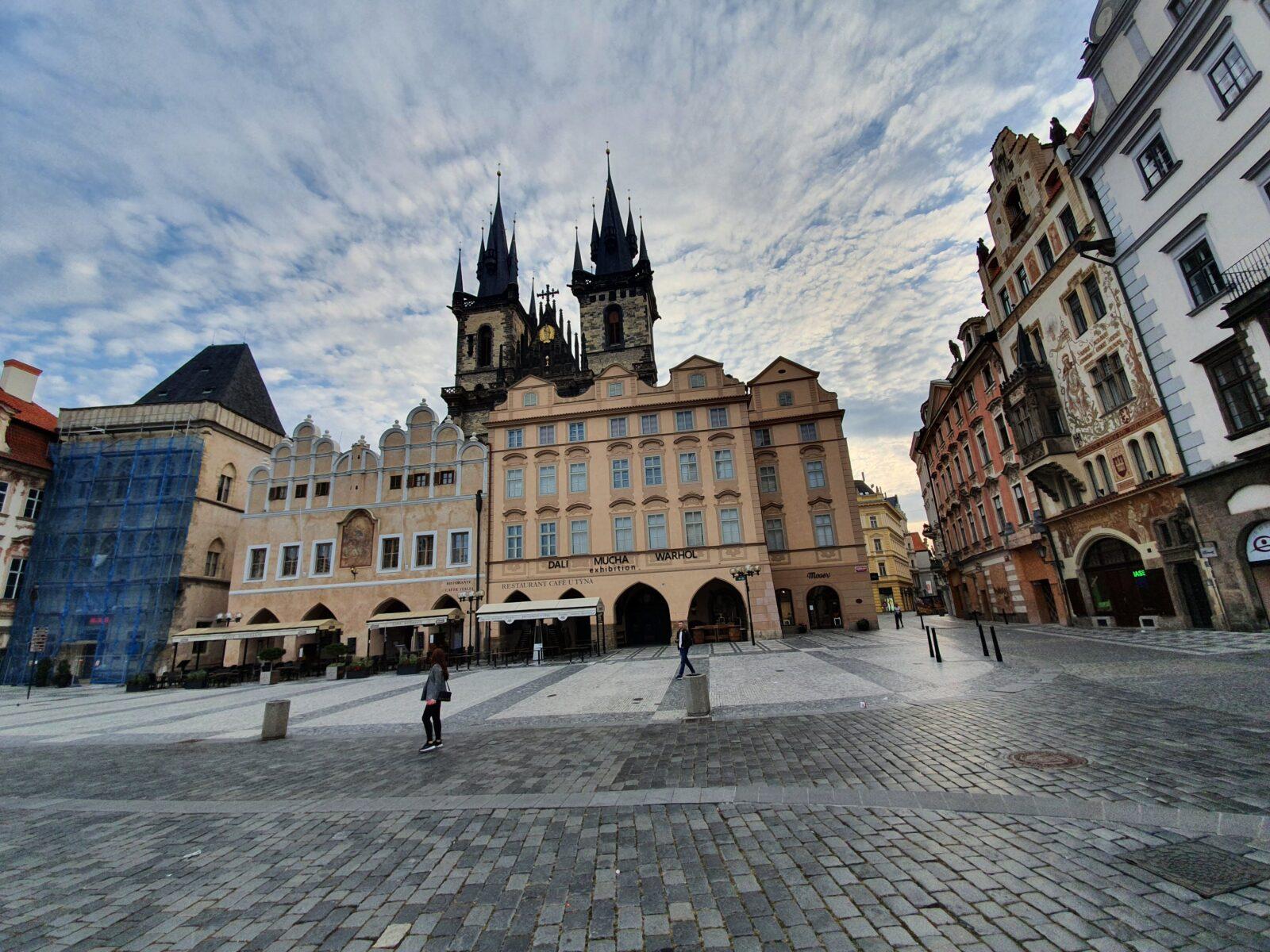 Quiet Old Town Square