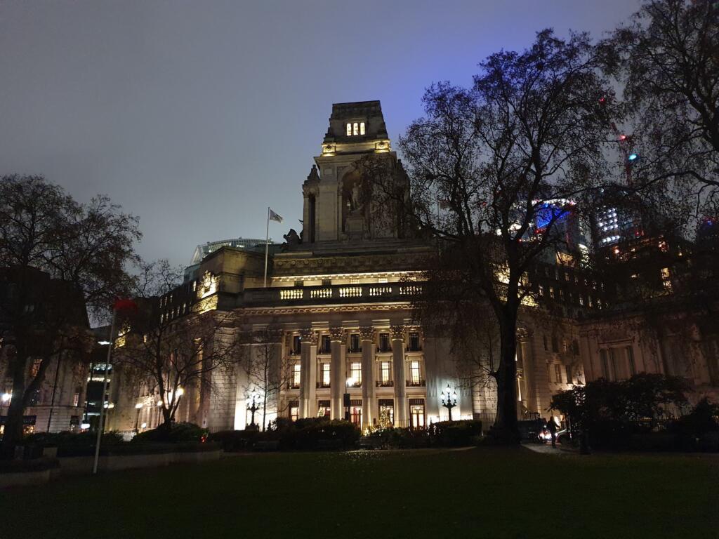 Trinity Square Gardens Night