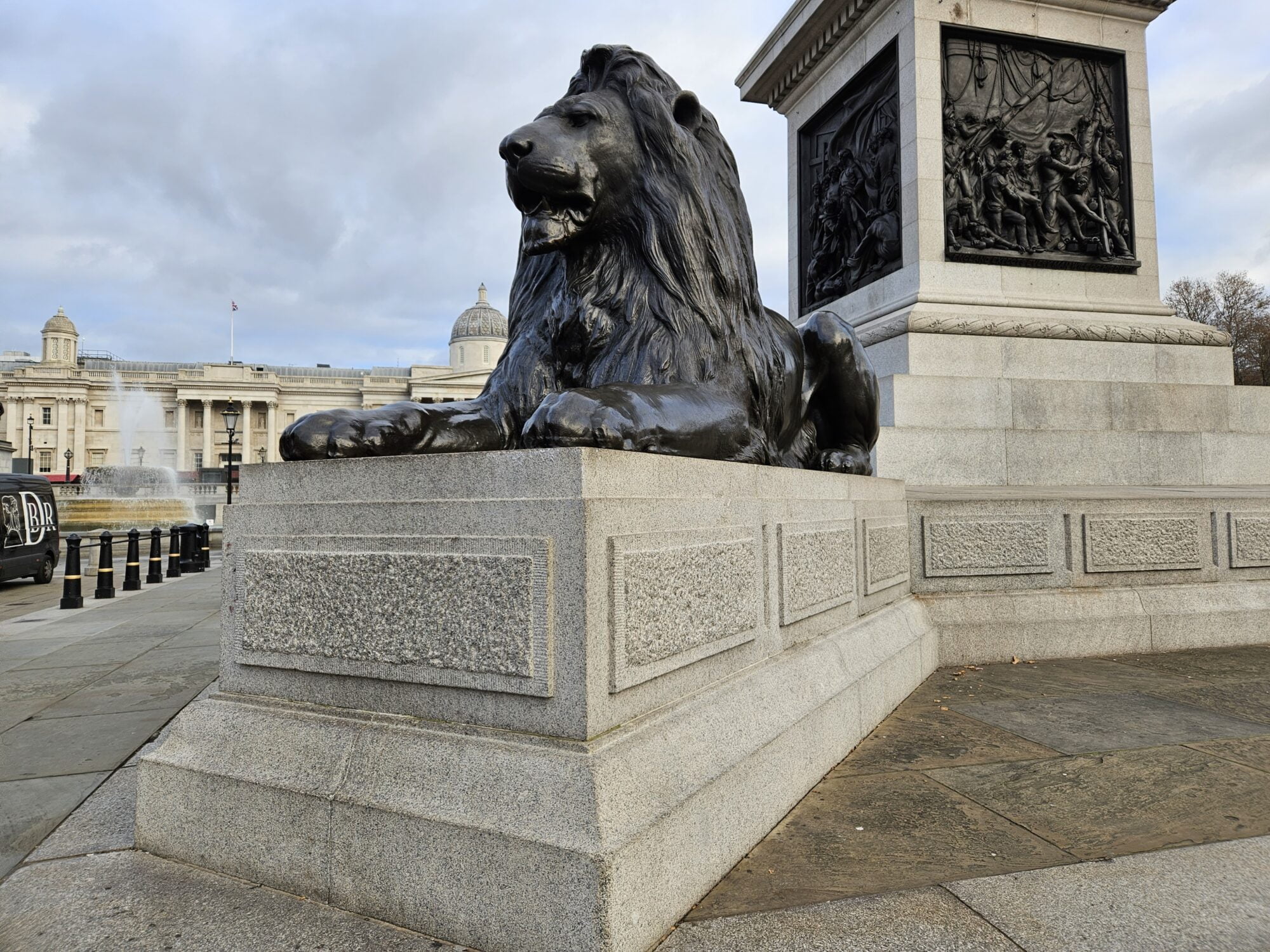Lions at Trafalgar Square