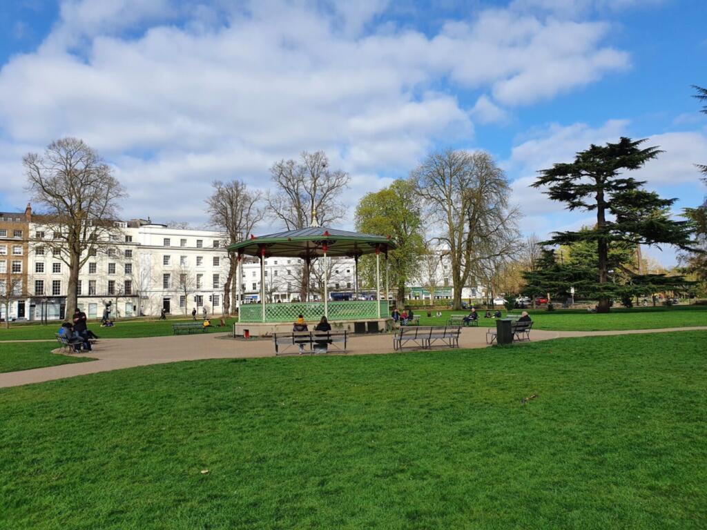 Royal Pump Room Gardens Bandstand
