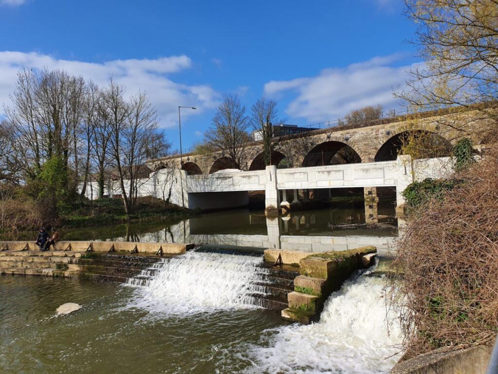 Weir on the River Leam
