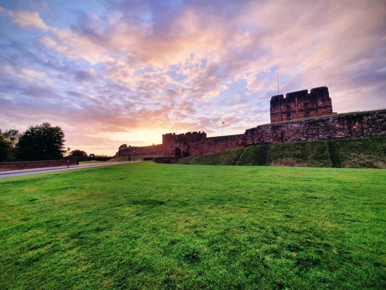 Carlisle Castle sunset