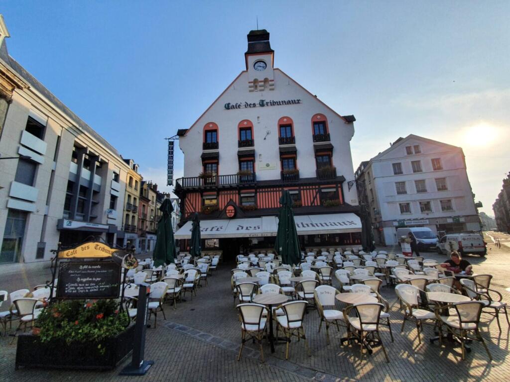 Café des Tribunaux, a top restaurant in Dieppe, Normndy