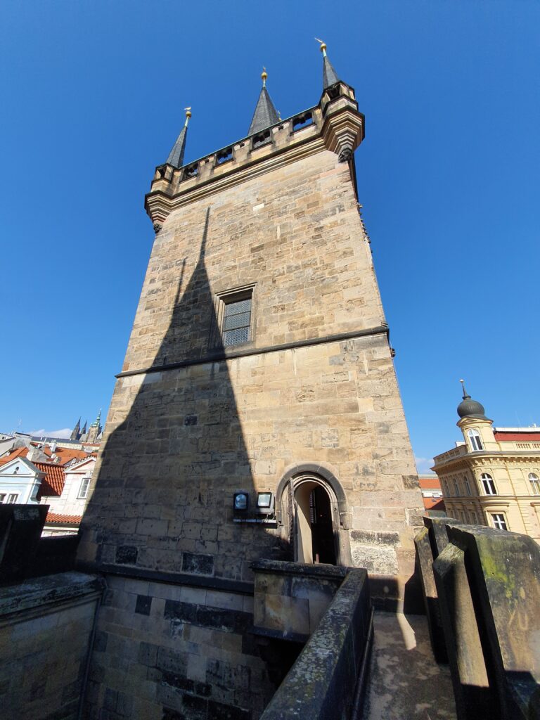 Half Way up Lesser Town Tower