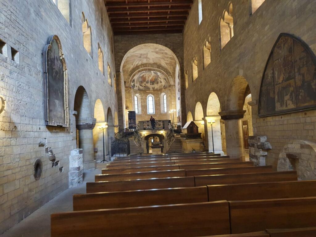 Inside St Georges Basilica