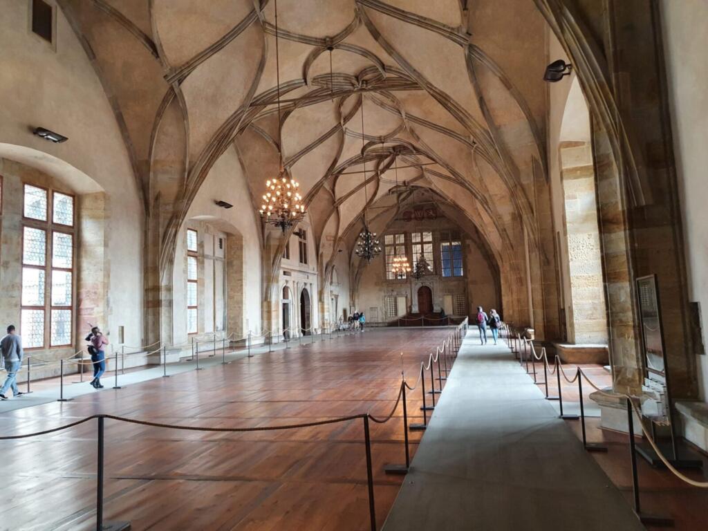 Inside old royal palace