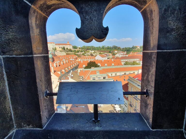 Lesser Town Tower Window Views towards castle