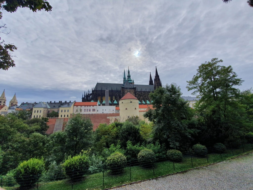 Prague Castle From The Royal Garden