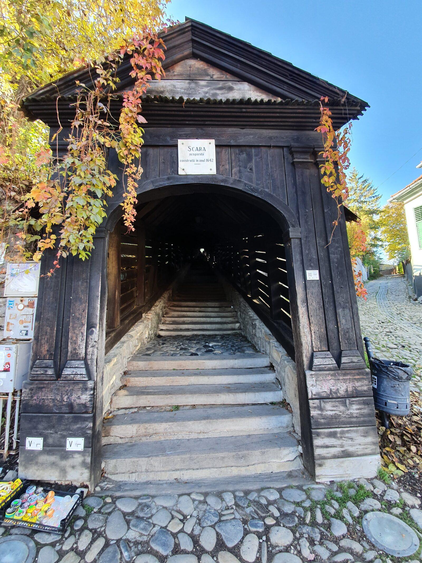 Scara Acoperita Entrance