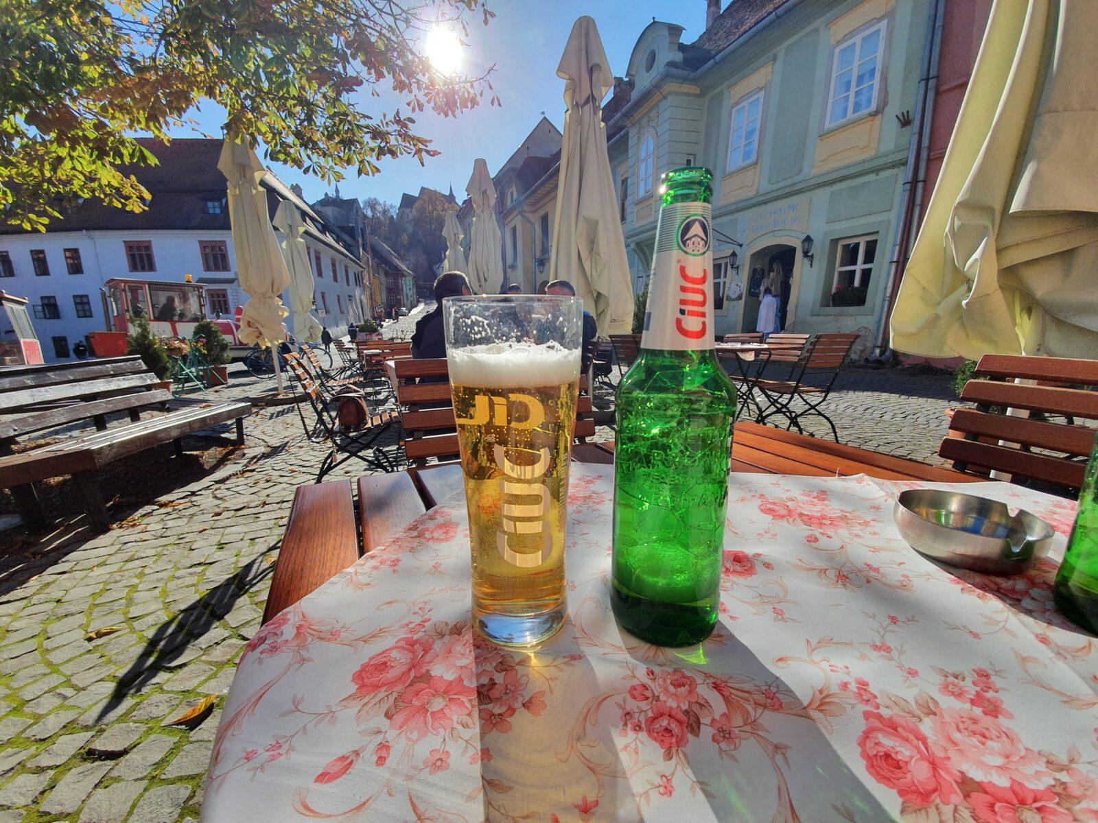 Beer in town square