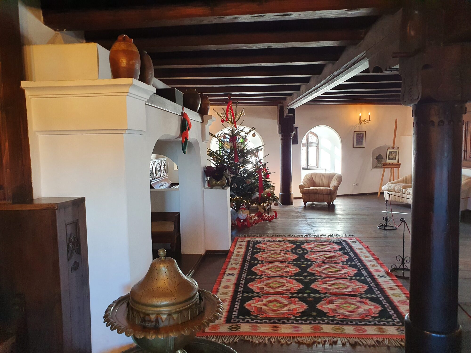 Interior of Bran Castle